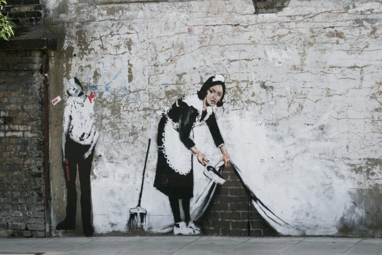 banksy figure