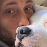 Dan posted a happy selfie with his dog, Police knocked his door