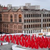 Hundreds of shivering Australians get nude for U.S. photographer Spencer Tunick